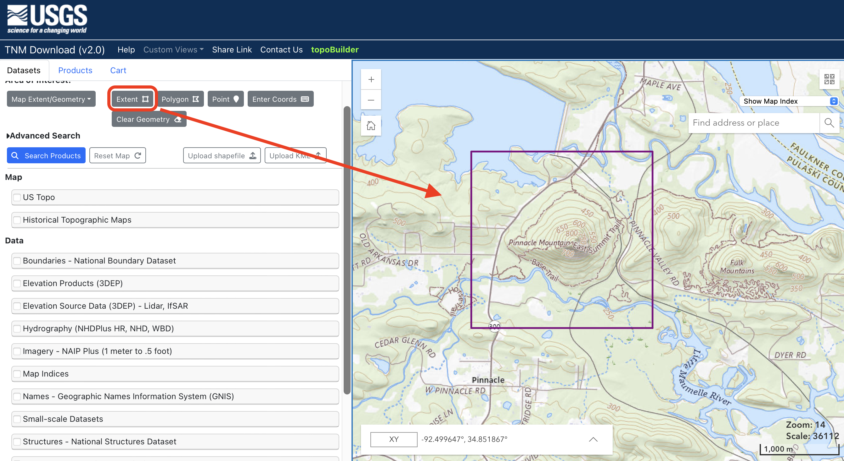 Pinnacle Mountain: Creating 3D Models from Topographical Data